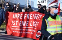 Demo in Rottenburg: Kundgebung gegen die Corona-Massnahmen