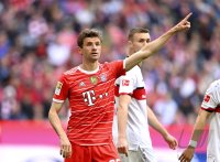 Fussball 1. Bundesliga Saison 21/22: FC Bayern Muenchen - VfB Stuttgart