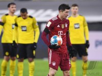 Fussball 1. Bundesliga Saison 21/22: Borussia Dortmund - FC Bayern Muenchen