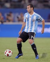 FUSSBALL INTERNATIONAL: Javier MASCHERANO (Argentinien)