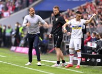 Fussball 1. Bundesliga Saison 21/22: FC Bayern Muenchen - VfB Stuttgart
