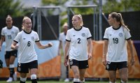 Fussball International Euro 2025,
Mannschaftsfoto Deutsche Frauen Nationalmannschaft