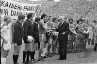 Fussball 1. Bundesliga Saison 1976/1977: Verabschiedung Franz Beckenbauer