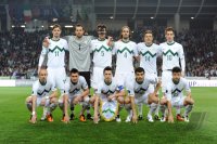 Fussball Nationalmannschaft : Teamfoto Slowenien