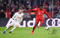 Fussball 1. Bundesliga Saison 19/20: FC Bayern Muenchen - RB Leipzig