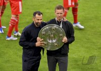 Fussball 1. Bundesliga Saison 21/22: Meister FC Bayern Muenchen