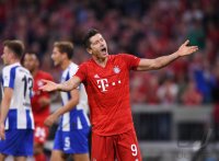 Fussball 1. Bundesliga Saison 19/20: FC Bayern Muenchen - Hertha BSC Berlin