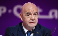 FUSSBALL WM 2022 Eroeffnung Pressekonferenz: FIFA Praesident Gianni Infantino (Schweiz)
