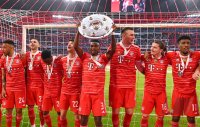 Fussball 1. Bundesliga Saison 21/22: Meister FC Bayern Muenchen