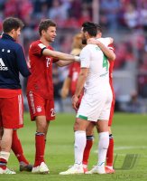 Fussball 1. Bundesliga Saison 18/19: FC Bayern Muenchen - SV Werder Bremen