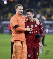 Fussball 1. Bundesliga Saison 21/22: Borussia Dortmund - FC Bayern Muenchen