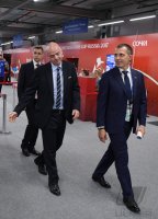 Fussball FIFA Confed Cup 2017: FIFA Praesident Gianni Infantino (Schweiz)