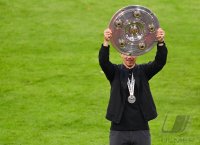 Fussball 1. Bundesliga Saison 21/22: Meister FC Bayern Muenchen