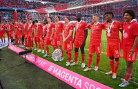 Fussball 1. Bundesliga Saison 21/22: Meister FC Bayern Muenchen