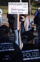 Demo in Rottenburg: Kundgebung gegen die Corona-Massnahmen