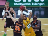 Basketball 1. Bundesliga 16/17 Hauptrunde: Walter Tigers Tuebingen - medi Bayreuth