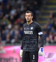 FUSSBALL SERIE A 2019/2020: Torwart Samir Handanovic (Inter Mailand)
