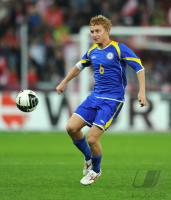 Fussball International EM 2012-Qualifikation: Andrey Karpovich (Kasachstan)