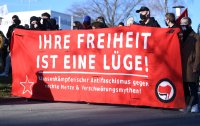 Demo in Rottenburg: Kundgebung gegen die Corona-Massnahmen