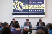 Basketball 1. Bundesliga 17/18  Teamvorstellung Walter Tigers Tuebingen
