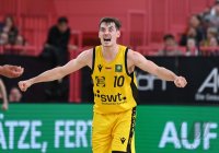 Basketball 2. Bundesliga 22/23: Tigers Tuebingen - Bayer Giants Leverkusen