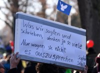 Demo in Rottenburg: Kundgebung gegen die Corona-Massnahmen