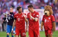 Fussball 1. Bundesliga Saison 18/19: FC Bayern Muenchen - SV Werder Bremen