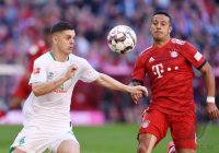 Fussball 1. Bundesliga Saison 18/19: FC Bayern Muenchen - SV Werder Bremen