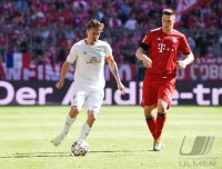 Fussball 1. Bundesliga Saison 18/19: FC Bayern Muenchen - SV Werder Bremen