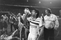 Fussball DFB Pokal, Saison 1983/1984, Halbfinale: FC Schalke 04 - FC Bayern Muenchen