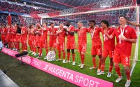 Fussball 1. Bundesliga Saison 21/22: Meister FC Bayern Muenchen