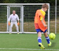 Fussball Kunstrasen mit Korkgranulat