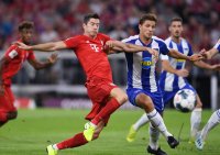 Fussball 1. Bundesliga Saison 19/20: FC Bayern Muenchen - Hertha BSC Berlin