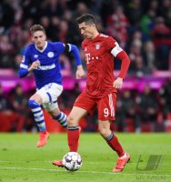 Fussball 1. Bundesliga Saison 18/19: FC Bayern Muenchen - FC Schalke 04