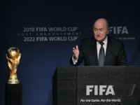 FUSSBALL International  FIFA  WM 2018 und FIFA WM 2022 BLATTER