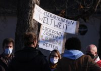 Demo in Rottenburg: Kundgebung gegen die Corona-Massnahmen
