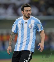 FUSSBALL INTERNATIONAL:  Ezequiel Lavezzi (Argentinien)