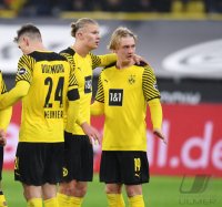 Fussball 1. Bundesliga Saison 21/22: Borussia Dortmund - FC Bayern Muenchen