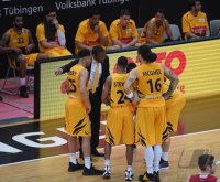 Basketball 1. Bundesliga 16/17 Hauptrunde: Walter Tigers Tuebingen - Brose Bamberg