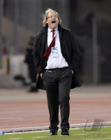 Fussball International Gulf Cup 2013:  Trainer des Yemen; Tom Saintfiet (Belgien)