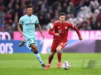 Fussball 1. Bundesliga Saison 18/19: FC Bayern Muenchen - 1. FSV Mainz 05
