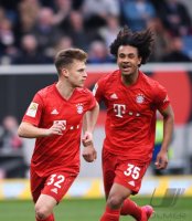 Fussball 1. Bundesliga Saison 19/20: TSG 1899 Hoffenheim - FC Bayern Muenchen