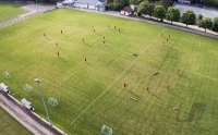 Fussball Bezirksliga 2019/2020; Corona-Training beim SV Hirrlingen (Kreis Tuebingen)