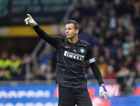 FUSSBALL SERIE A 2019/2020: Torwart Samir Handanovic (Inter Mailand)