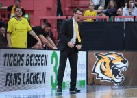 Basketball 1. Bundesliga 17/18 Hauptrunde: Walter Tigers Tuebingen - MHP RIESEN Ludwigsburg