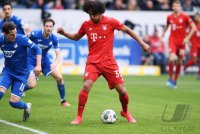 Fussball 1. Bundesliga Saison 19/20: TSG 1899 Hoffenheim - FC Bayern Muenchen