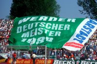 Fussball International: 1. Bundesliga, Saison 1987/1988: Werder Bremen feiert die Deutsche Meisterschaft