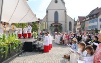 Fronleichnamsprozession 2023 in Rottenburg