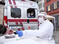 Kostenlose Corona-Schnelltests in Tuebingen: Aerztin Dr. Lisa Federle