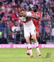 Fussball 1. Bundesliga Saison 21/22: FC Bayern Muenchen - VfB Stuttgart